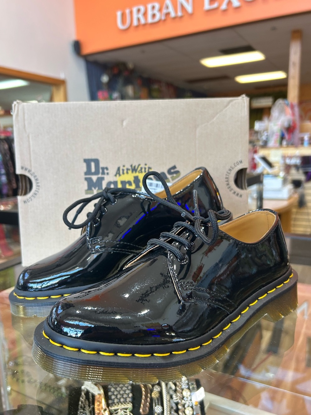 Dr. Martens 1461 Women’s Patent Leather Oxford Shoes